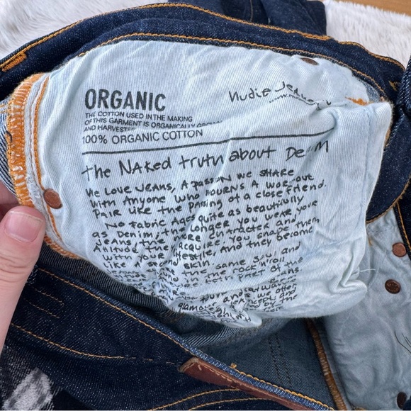 Nudie Jeans Slim Fit in Indigo - Picture 4 of 16